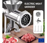 Robusto macina-carne, macina-carne e macchina per salsicce manuale - elettrodomestico da cucina azionato manualmente Caratteristiche:< Materiale di alta qualità: Realizzato in lega di alluminio, antir