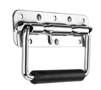 Robusto manico in acciaio per cassa altoparlante portatile carica a molla 100mm1