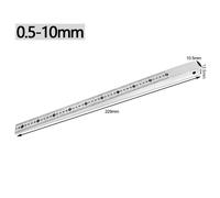 Robusto manometro a cuneo di saldatura per misure esatte da 0 24 mm a 110 mm