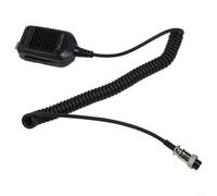 Robusto microfono in metallo HM-36 con microfono in metallo robusto a 8 pin | Qualità audio cristallina, comunicazione precisa, comoda da impugnare, ideale per gli appassionati di radio