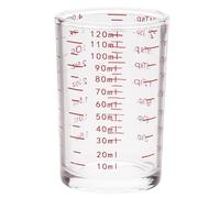 Robusto misurino da cucina con scala trasparente in vetro, accessorio per cuochi casalinghi e appassionati di cocktail