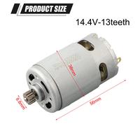Robusto motore RS550 13 denti15 denti di ricambio per Bosch TSR10802LI GSR120LI