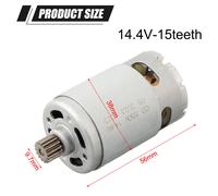 Robusto motore RS550 13 denti15 denti di ricambio per Bosch TSR10802LI GSR120LI