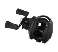 Robusto mulinello da baitcasting in metallo dotato di sistema frenante magnetico a 10 magneti per un controllo anti-gioco superiore sinistra/destra scelta di recupero (mano sinistra nero)