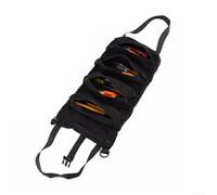 Robusto organizer per attrezzi in tessuto Oxford con 5 tasche per la classificazione degli attrezzi (nero)