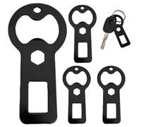 - Robusto portachiavi in metallo, accessorio durevole e resistente, portatile e pratico | Facile da aprire con una presa stabile per i viaggi all'aperto di tutti i giorni i