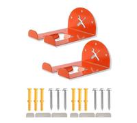 Robusto portautensili da parete per decespugliatori, tosaerba e attrezzi da giardino, organizer per una facile installazione, robusto supporto per decespugliatore da parete