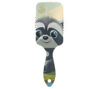 Robusto Raccoon A River Smooth Scalp Massager Crescita Dei Capelli Progettato Massaggiatore Testa per Capelli Corti con Manico Ergonomico cepillo para Pelo rizado