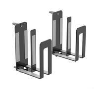 Robusto ripiano galleggiante in metallo per elettronica, lettore DVD, console di gioco, con staffe invisibili, per casa e ufficio, 14,5 x 9,5 cm