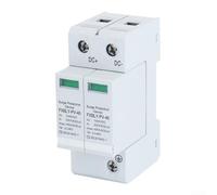 Robusto Salvaguardia modulare salvaspazio da sovratensione PV 2P 1000VDC 40KA DIN Rail Installation Fit Household Solar Power Station Factory Photovoltaic Circuit