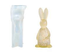 Robusto silicone a forma di coniglio, ideale per pasticceria, creazione di sapone e pasticceria creativa