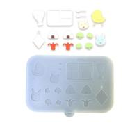 Robusto silicone fondente stampi caramelle cioccolato cottura accessori versatile facile da pulire forniture da cucina set di utensili da cucina stampo a forma di anatra
