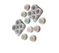 Robusto silicone per quattro tazze, ideale per decorazioni di nozze e centrotavola per matrimoni