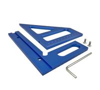 Robusto strumento per la ricerca angoli in metallo, Blue | Robusto strumento in metallo per misurazioni e marcature accurate nella lavorazione del legno e nell ' edilizia con