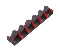 Robusto supporto canna da pesca in ABS da parete ospita 6 canne da pesca