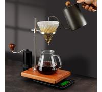 Robusto supporto gocciolatore per for caffè per filtri onda per for v60 Kalita