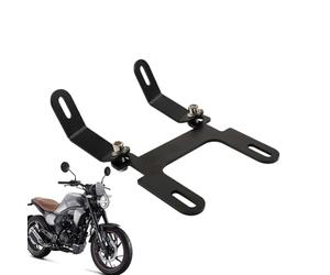 Robusto supporto impermeabile per lampada da moto, morsetto per fascio secondario, hardware da turismo, per navigazione, campeggio, spedizione, viaggi su strada, avventure, uso all'aperto