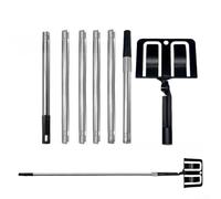 Robusto supporto in acciaio inox per schermi spray con funzione di regolazione rapida per ambienti di verniciatura dinamici (2)