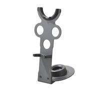 Robusto supporto per asciugacapelli realizzato in ferro per la massima stabilità, include base antiscivolo per un uso sicuro durante l'azione, rimovibile