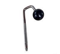 Robusto supporto per batteria con asta a L, perfetto per batteristi che cercano un supporto affidabile e facilità d'uso (versione angolare 45 mm)