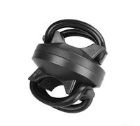 Robusto supporto per bicicletta per torcia, morsetto a clip, adatto a tutte le dimensioni del tubo della bicicletta