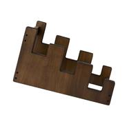 Robusto supporto per chitarra da parete in legno, ideale per studi domestici e aule di musica