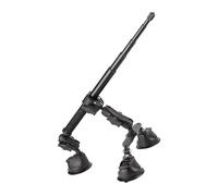 Robusto supporto per telecamera da tetto con 3 ventose, braccio da 1,2 m, per visione in terza persona, cattura video in terza persona