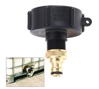 Robusto tappo filettato S60X6 per valvola serbatoio per ibc 60mm connettore per