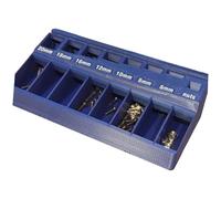 Robusto vassoio di smistamento della vite stampato 3D che migliora la durata per applicazioni pesanti negli organizzatori di riparazione e assemblaggio