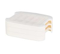 Robusto vassoio per ghiaccio non tossico con base in silicone morbido Vassoio per cubetti ghiaccio a prova perdite Macchina per ghiaccio trasparente Perfetto per bottiglie strette Creatore