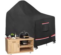 Robusto, wasserdichte Grillabdeckung - 152 cm (60 Zoll) Grillschutz für den Außenbereich, strapazierfähiger, wetterfester Grillschutz, reißfestes und UV-beständiges Material | für Gas-, Holzkohle- und