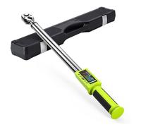 Robustrue 1/2” 340 N.m Chiave dinamometrica digitale, precisione ±2%, chiave dinamometrica elettronica con cicalino e LED, 500 posizioni di memoria e 10 preimpostazioni per bicicletta, moto e auto