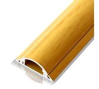 RobustWeg Canaletta per cavim,Canalina Passacavi,Canalina per Cavi,Canaline Fili Elettrici,Canaline Passacavi Canalina Cavi,Copricavo semicircolare,canalina per Cavi TV,per casa,Ufficio,Magazzino