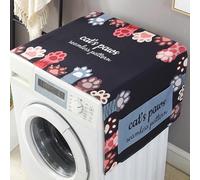 RobustWeg Telo Antipolvere Lavatrice,Coprilavatrice con Tasche Laterali,Copertura per Lavatrice Multifunzionale,Multiuso Copertura Antipolvere Lavatrice,per Macchine per Il Ghiaccio e Lavatrici