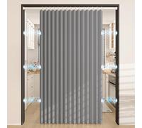 RobustWeg Tende Doccia Magnetica,Tende Doccia Pieghevole Impermeabile,Set di Tende da Doccia Pieghevoli,con Asta Retrattile,per Bagno,Vasche da Bagno,Hotel E Spa