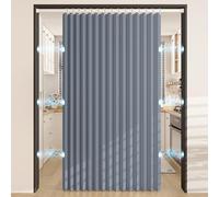 RobustWeg Tende Doccia Magnetica,Tende Doccia Pieghevole Impermeabile,Set di Tende da Doccia Pieghevoli,con Asta Retrattile,per Bagno,Vasche da Bagno,Hotel E Spa