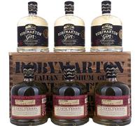 Roby Marton Gin Original Italian Premium Dry 47% Vol. 6x0,7l in Holzkiste