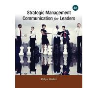 Robyn Walker Strategic Management Communication for Leaders (Copertina rigida)