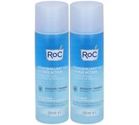 ROC Démaquillant Yeux Double Action 2x125 ml