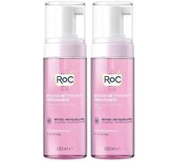 ROC Mousse Detergente Energizzante 2x150 ml Schiuma