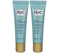RoC® MULTI CORREXION® Hydrate & Plump Eye Cream 2x15 ml Crema