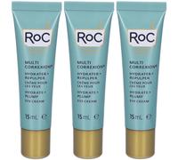RoC® MULTI CORREXION® Hydrate & Plump Eye Cream 3x15 ml Crema