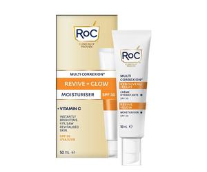 Roc Multi Correxion Renouveau + Éclat Crème Hydratante SPF30 50 ml Trattamento Viso Idratante 2in1 Crema