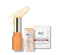 RoC Multi Correxion Revive + Glow Vitamin C Eye Balm (0,14 oz) with Retinol Eye Cream Packette