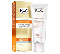 RoC Soleil-Protect High Tolerance Comfort Fluid fluido abbronzante viso con spf50 50 ml per Donna