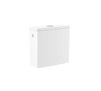 Roca A341680000 A341680000-Cassetta a Doppio Pulsante 4,5/3 Litri, Alimentazione Laterale, Collezione Ona, Bianco