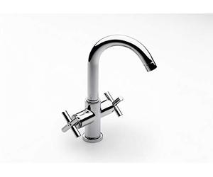 Roca A5A3043C00-Miscelatore Per Lavabo, Scarico Automatico, Loft 20-Rubinetto Con Montatura Hidrosanitario Ceramica-Loft-Per Lavabo Serie