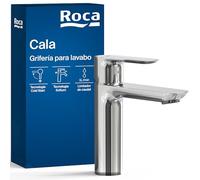 Roca A5A326EC00 Miscelatore Lavabo Corpo Lavandino, Cold Start, Collezione Cala, Cromo