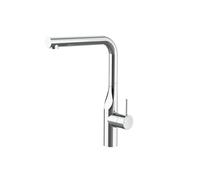 Roca A5A834DC00 Miscelatore Cucina Beccuccio Dritto Glera, Cromato