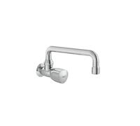 Roca A5A858EC00 Rubinetto Lavello Parete, Collezione Brava, Beccuccio Girevole, 1 Acqua, Cromo